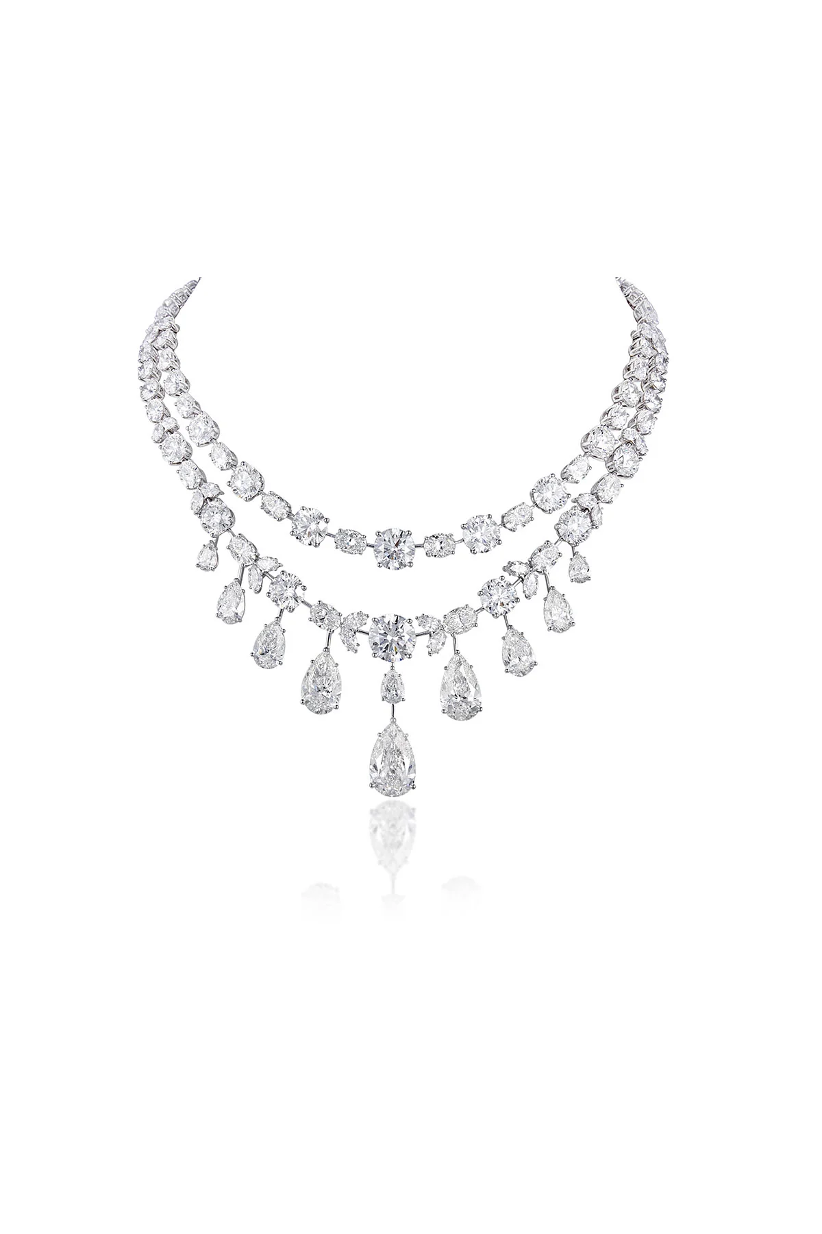 Legacy Double-Strand Solitaire Diamond Set - Image 3