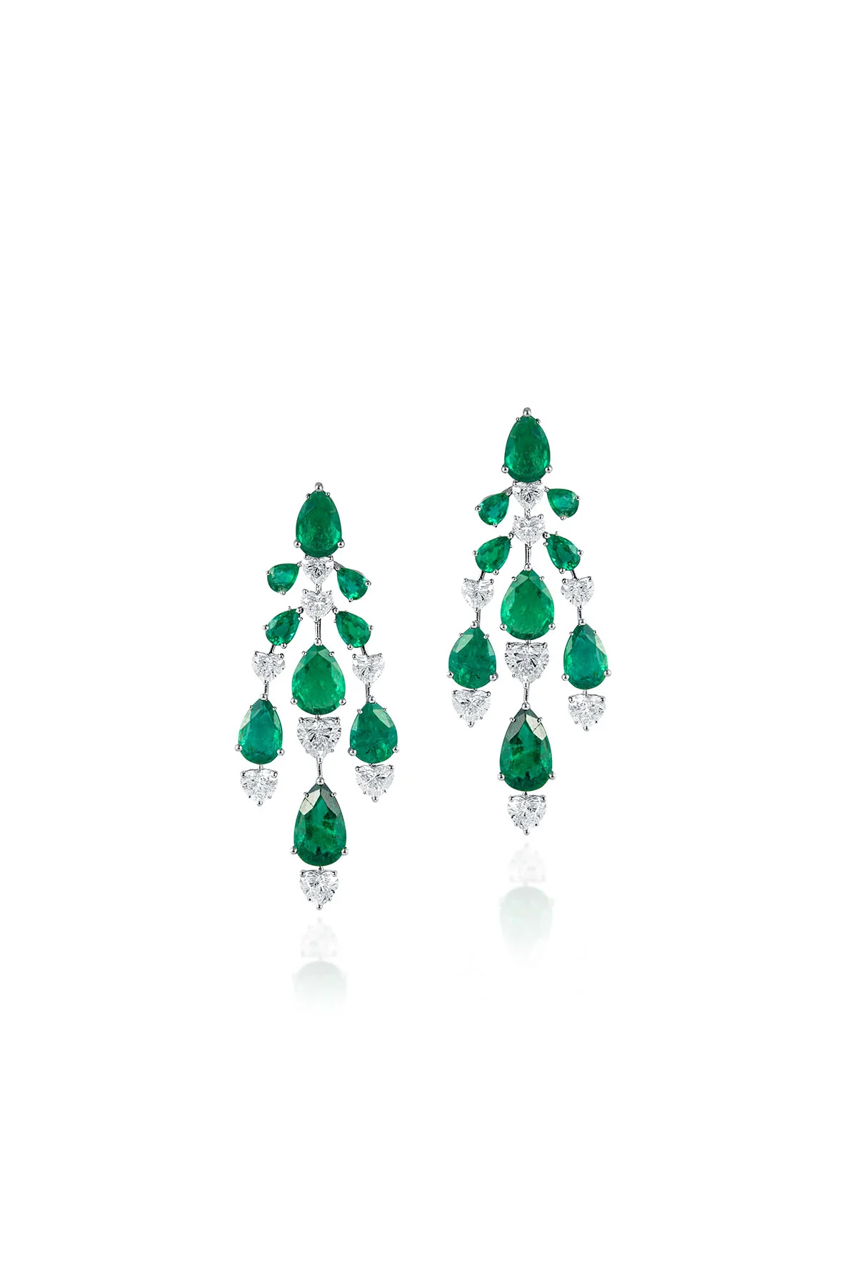 Legacy Emerald and Diamond Classic Necklace Set - Image 4
